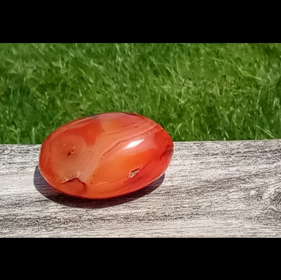 Mother Earth Other - Carnelian Palm Stone